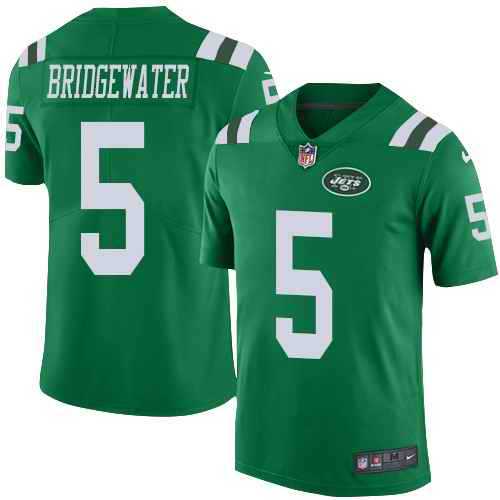 Youth Nike Jets 5 Teddy Bridgewater Green Color Rush Limited Jersey Dzhi,We sell and wholesale Youth Nike Jets 5 Teddy Bridgewater Green Color Rush Limited Jersey Dzhi on line form chian!